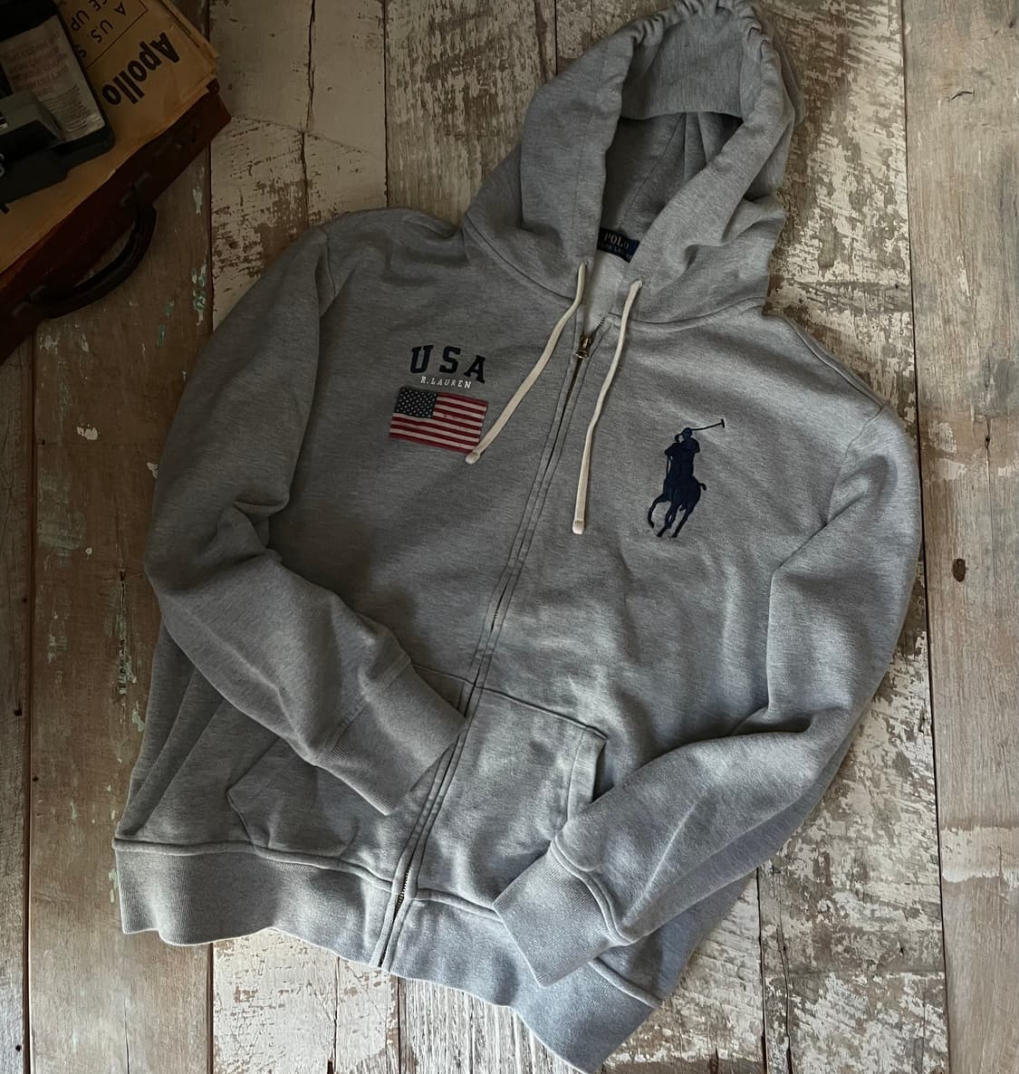 Polo Ralph Lauren Vintage Zip-Up Hoodie 상품이미지9
