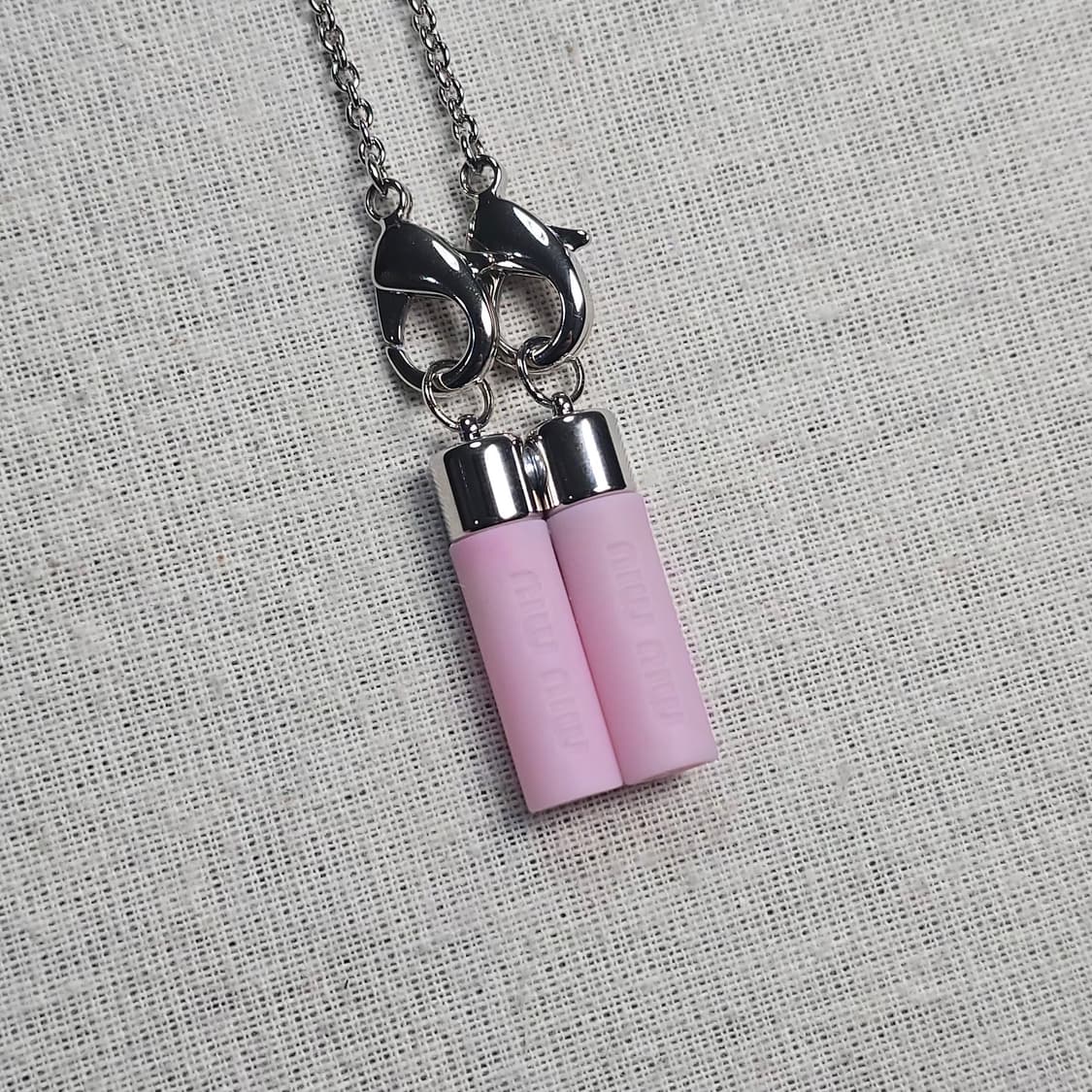 미우미우 에어팟 체인 파이널 셀 목걸이 상품이미지4