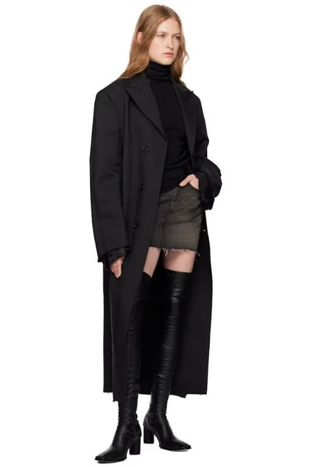 마르지엘라 MM6 워싱 데님 스커트 상품이미지10