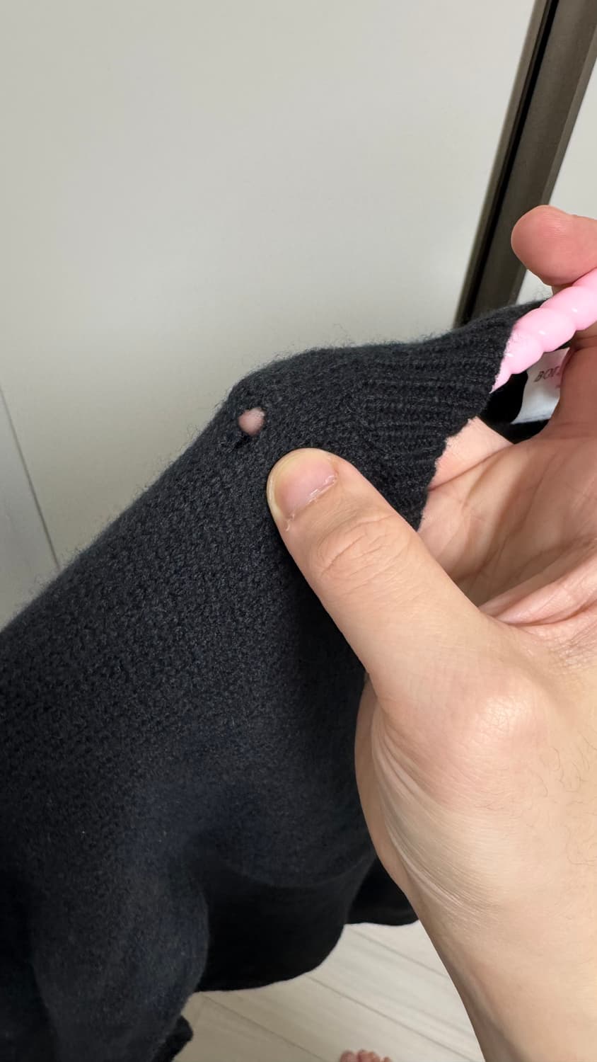 [S] 보테가 베네타 인트레치아토 컷아웃 울 스웨터 상품이미지8