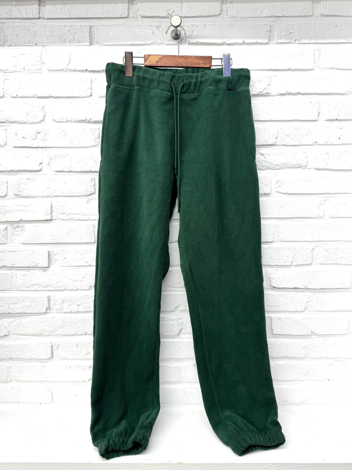 Discus 그린 플리스 팬츠 상품이미지1