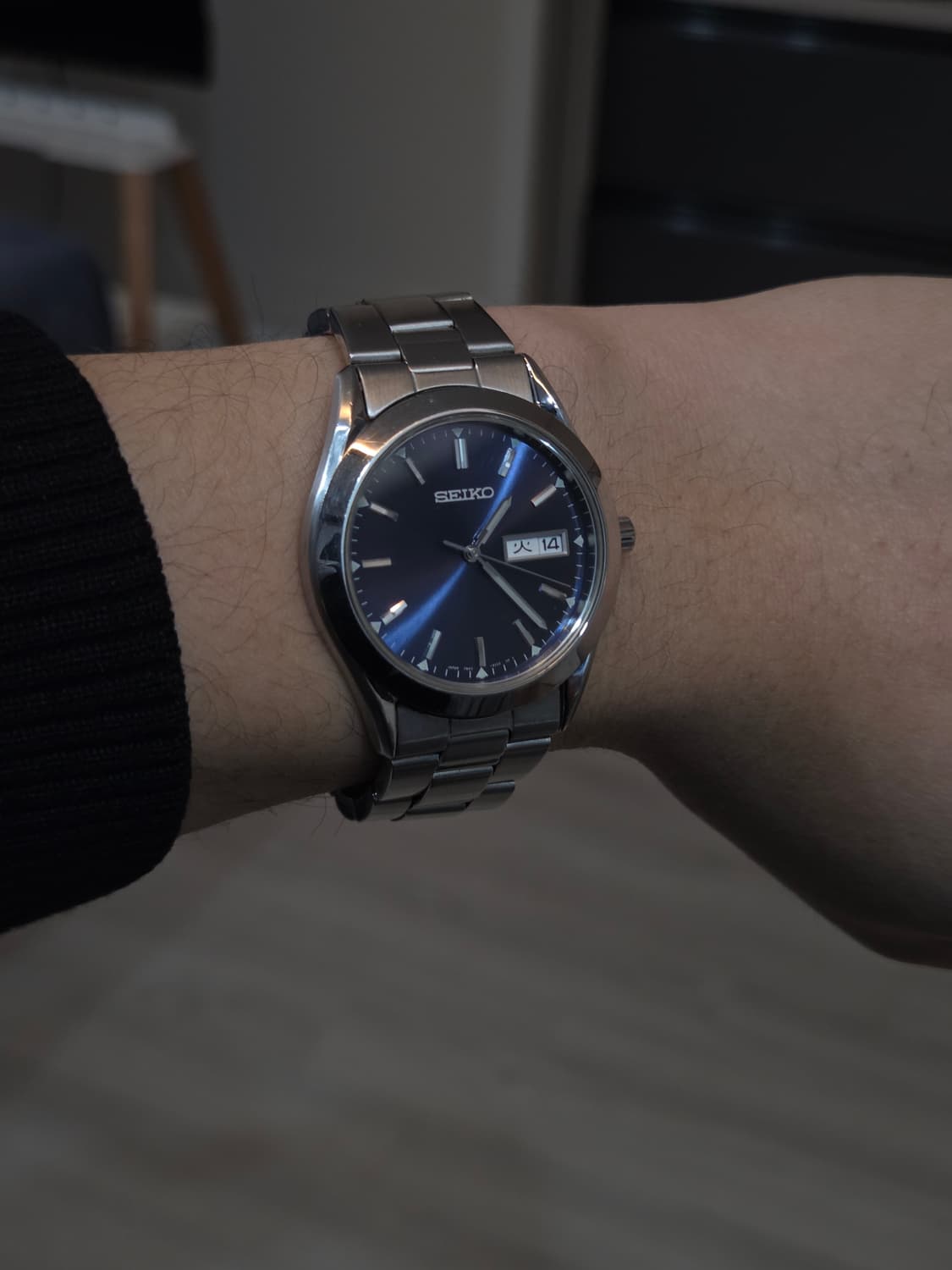 SEIKO 세이코 90-00 빈티지 시계 청판 데이데이트 상품이미지5