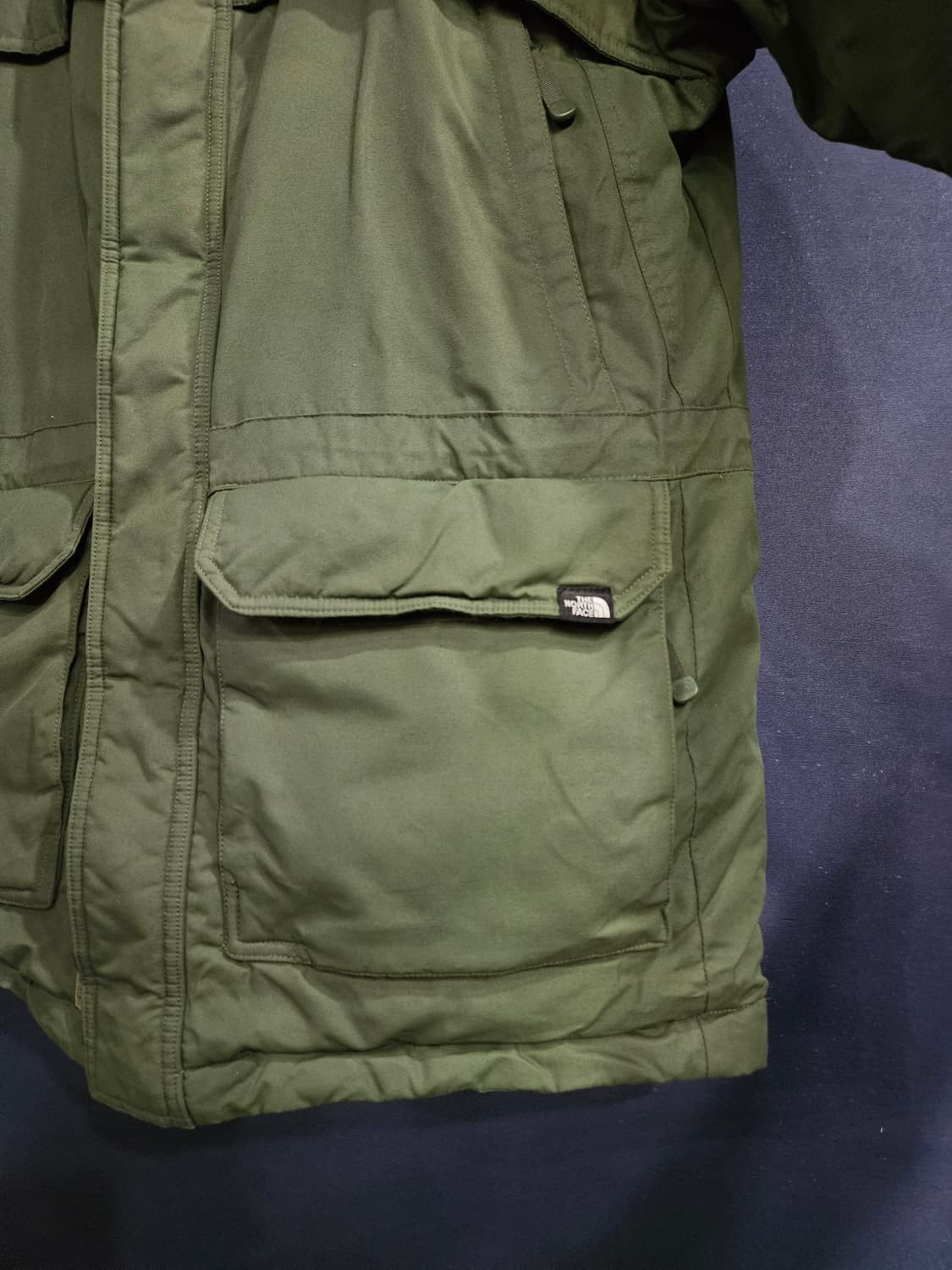 노스페이스 하이벤트 그린 남성 100 구스다운 패딩  상품이미지6