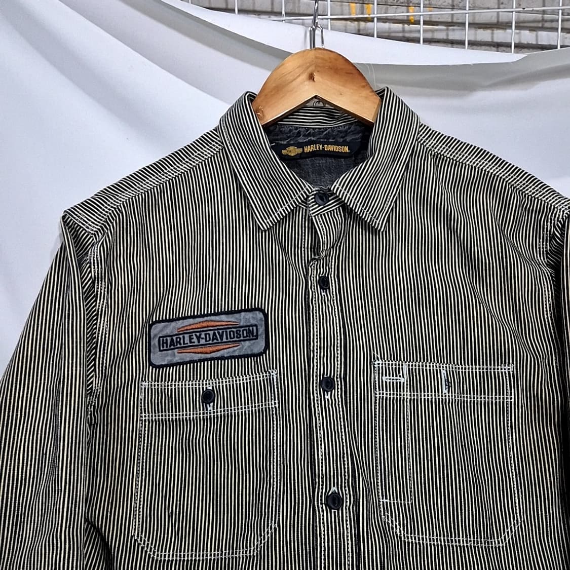 할리데이비슨 히코리 셔츠 상품이미지2