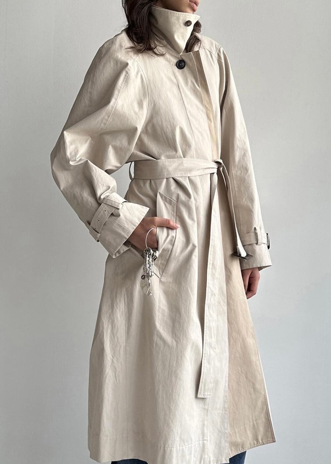 로우클래식 23fw 트렌치코트 S 상품이미지7