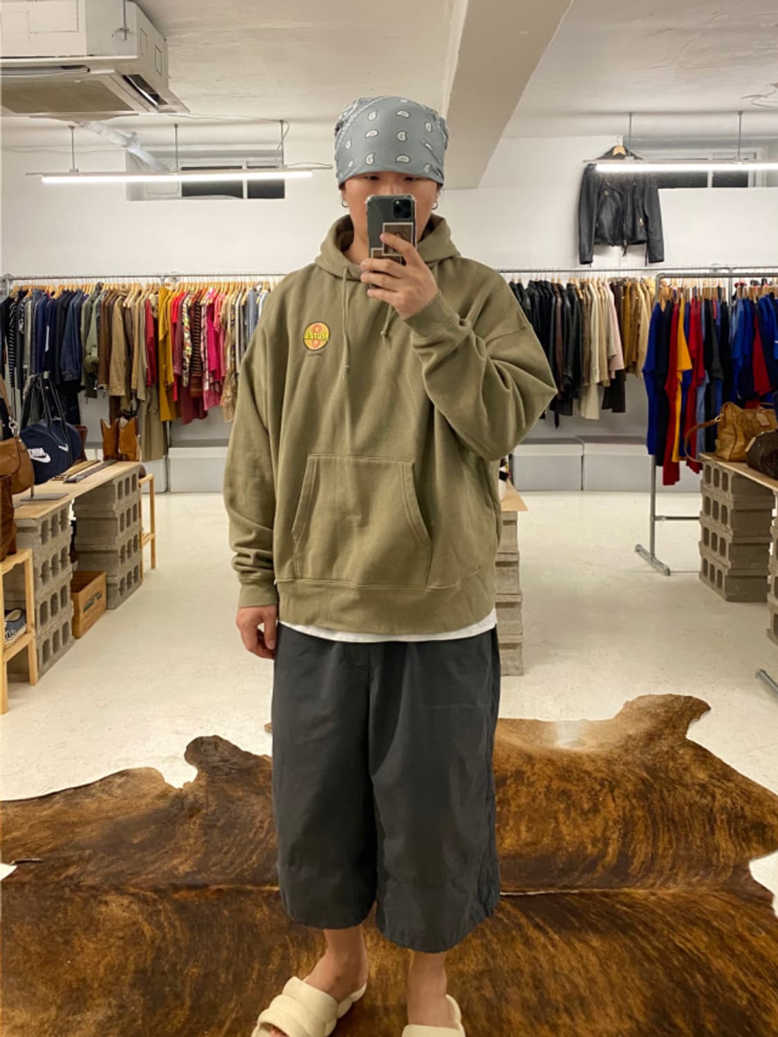 FREAK'S STORE x MIDORI KOMATSU hood t-sh 상품이미지1