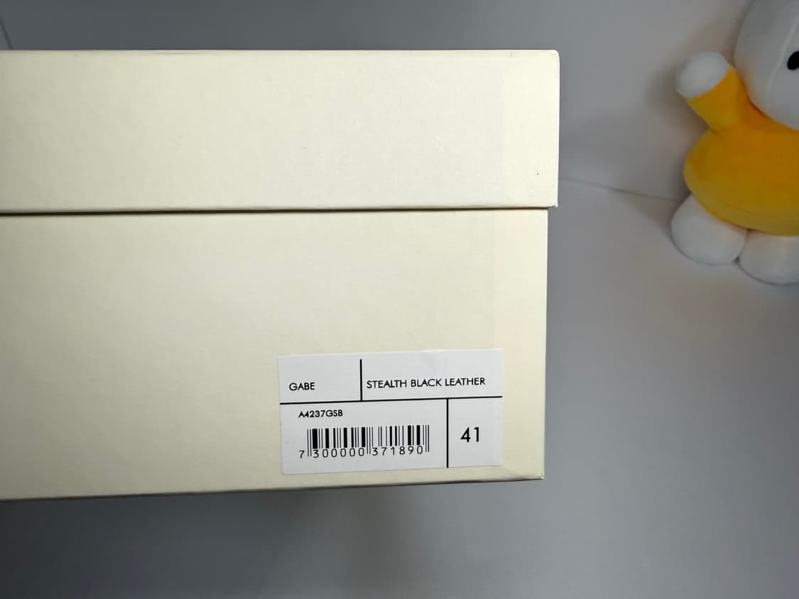 [41] 아워레가시 가베 스텔스 블랙 레더 상품이미지9