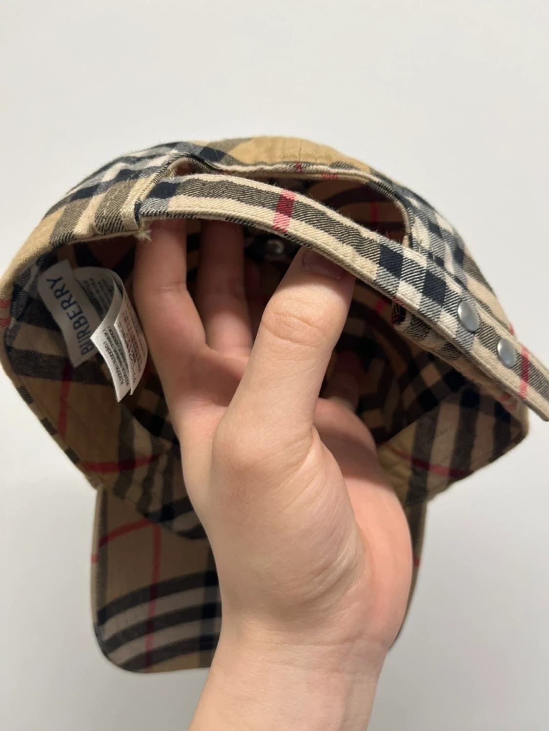 버버리 볼캡 상품이미지2