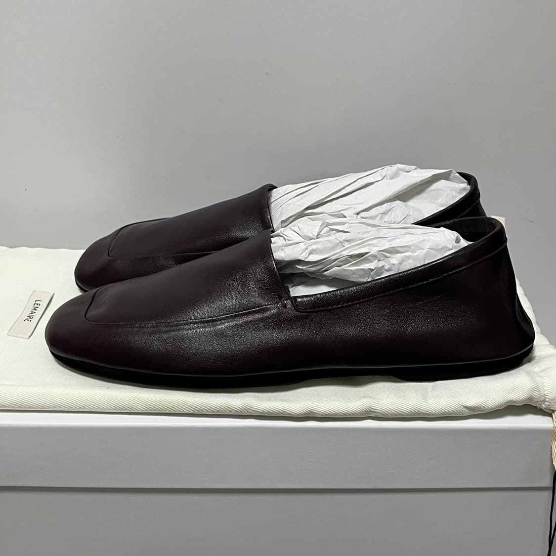 [42]르메르 25fw 인도어 로퍼/다크 에그플란트 상품이미지2