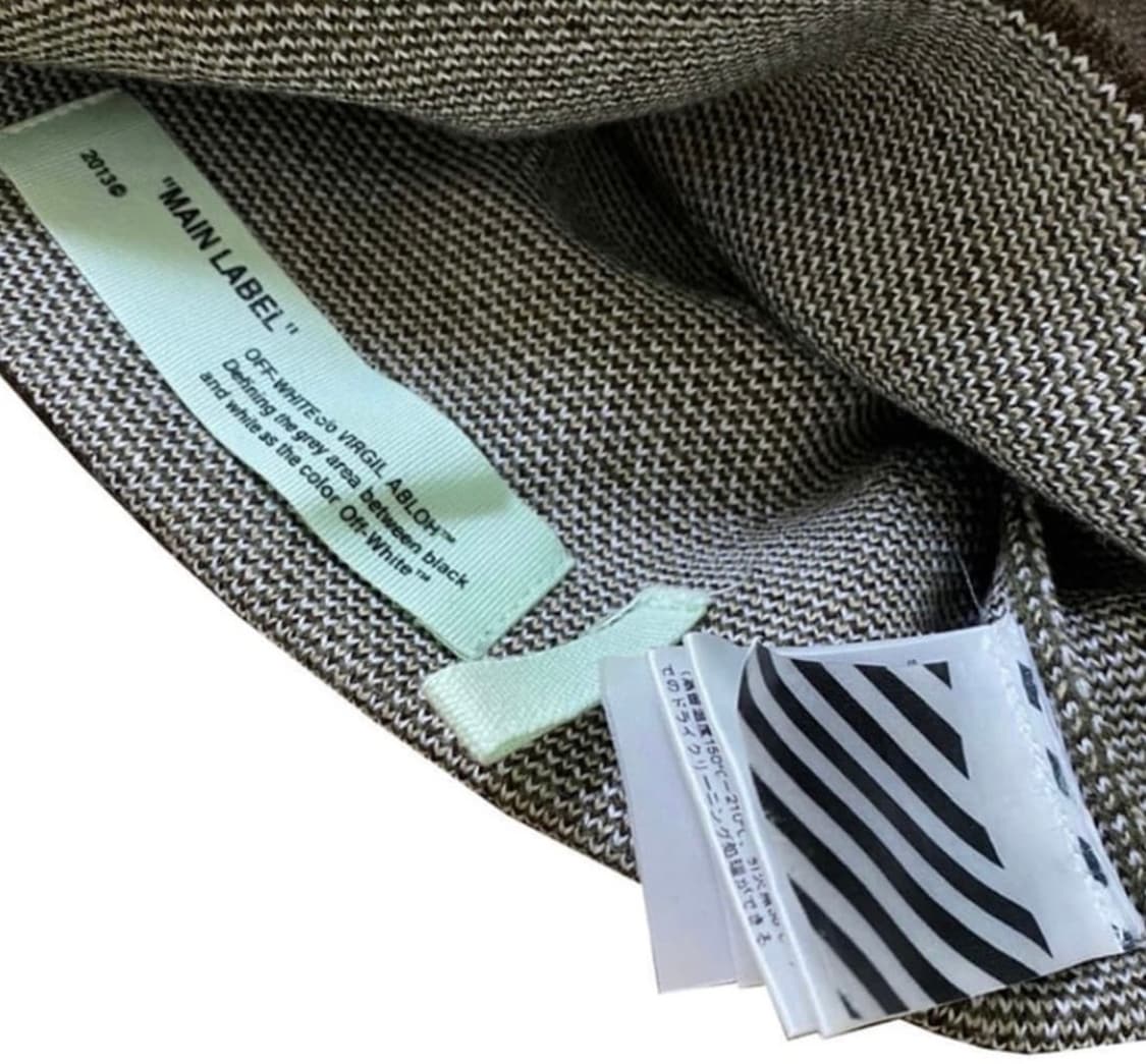 Off white 오프화이트 카모에로우 비니 상품이미지2