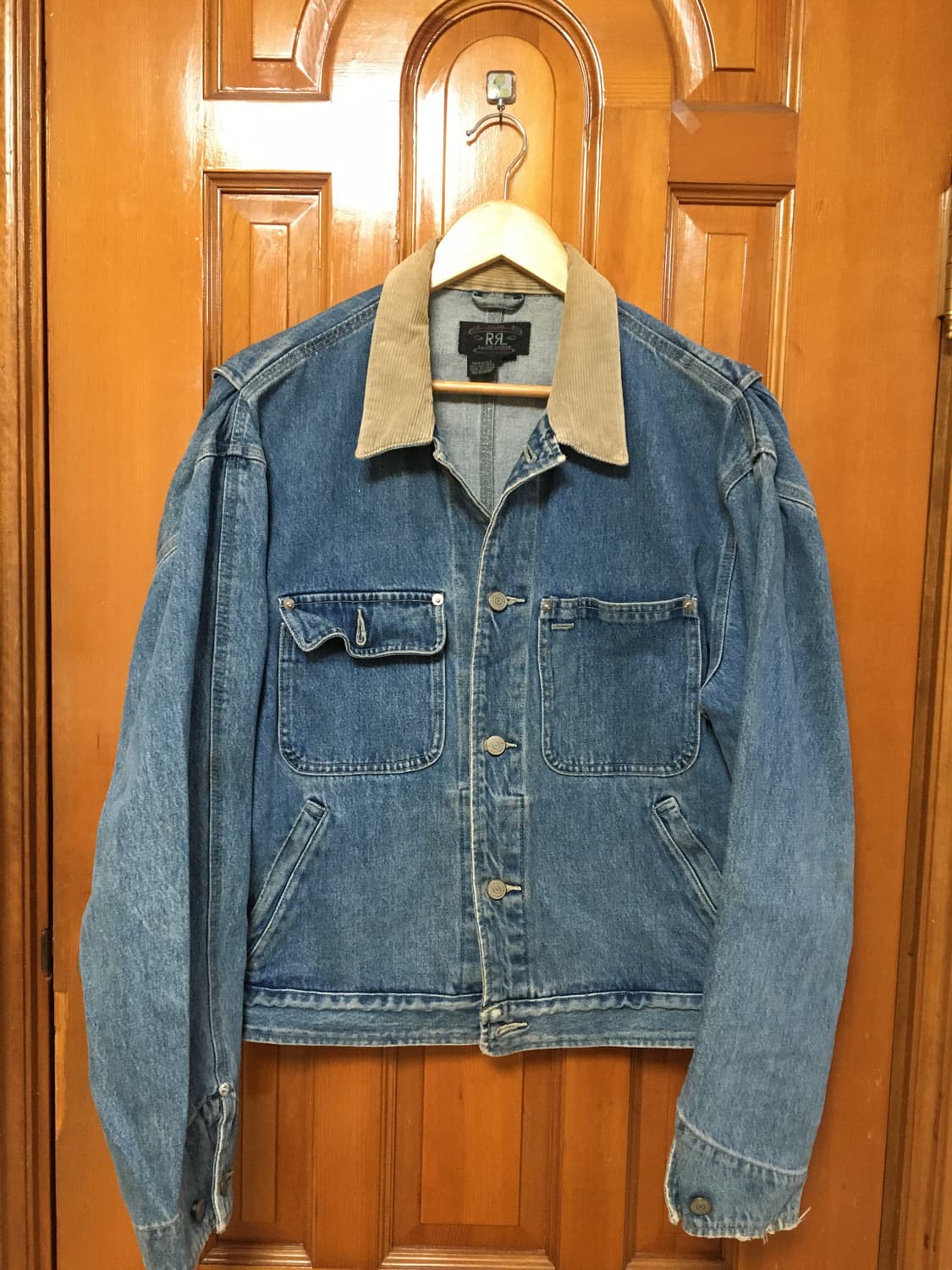 RRL 데님 코듀로이 카라 자켓 (던가리) M 상품이미지2