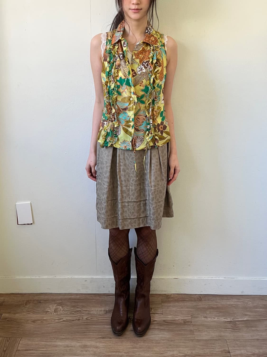 barbaranobler 플라워 블라우스 상품이미지8