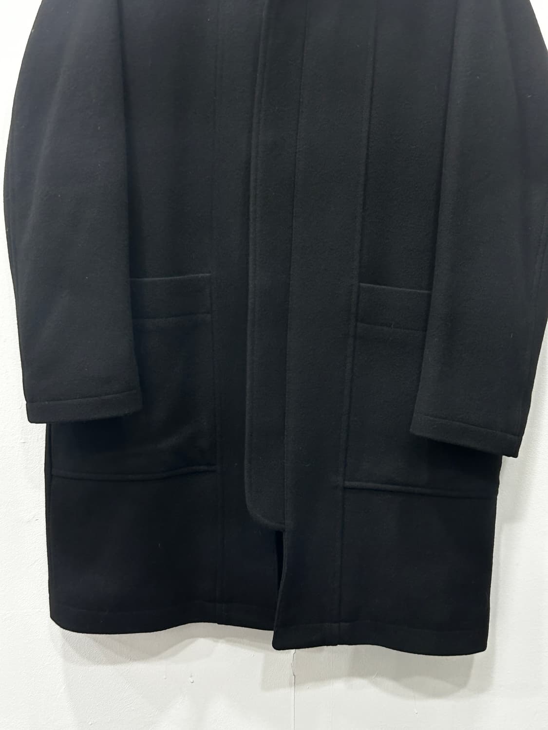 벨리에 Belier 울 90% 후드코트 M 95 블랙 상품이미지4