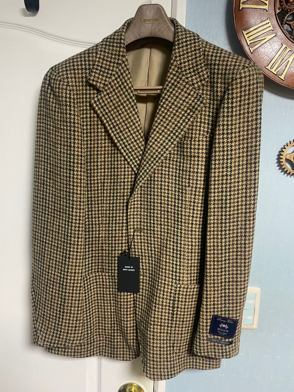 링자켓 라마르쉐 건클럽 트위드 자켓 54 새상품 상품이미지1