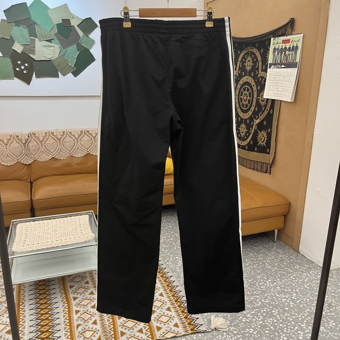 아디다스 빈티지 캐주얼 스포티 와이드 져지 트랙팬츠 105 C10924 상품이미지4