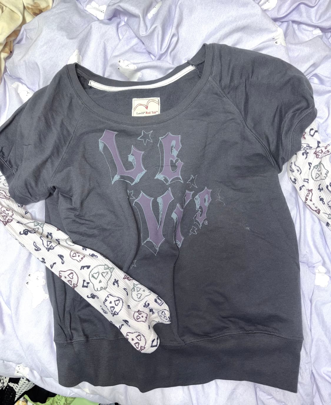 리바이스 빈티지 레이어드티 상품이미지1