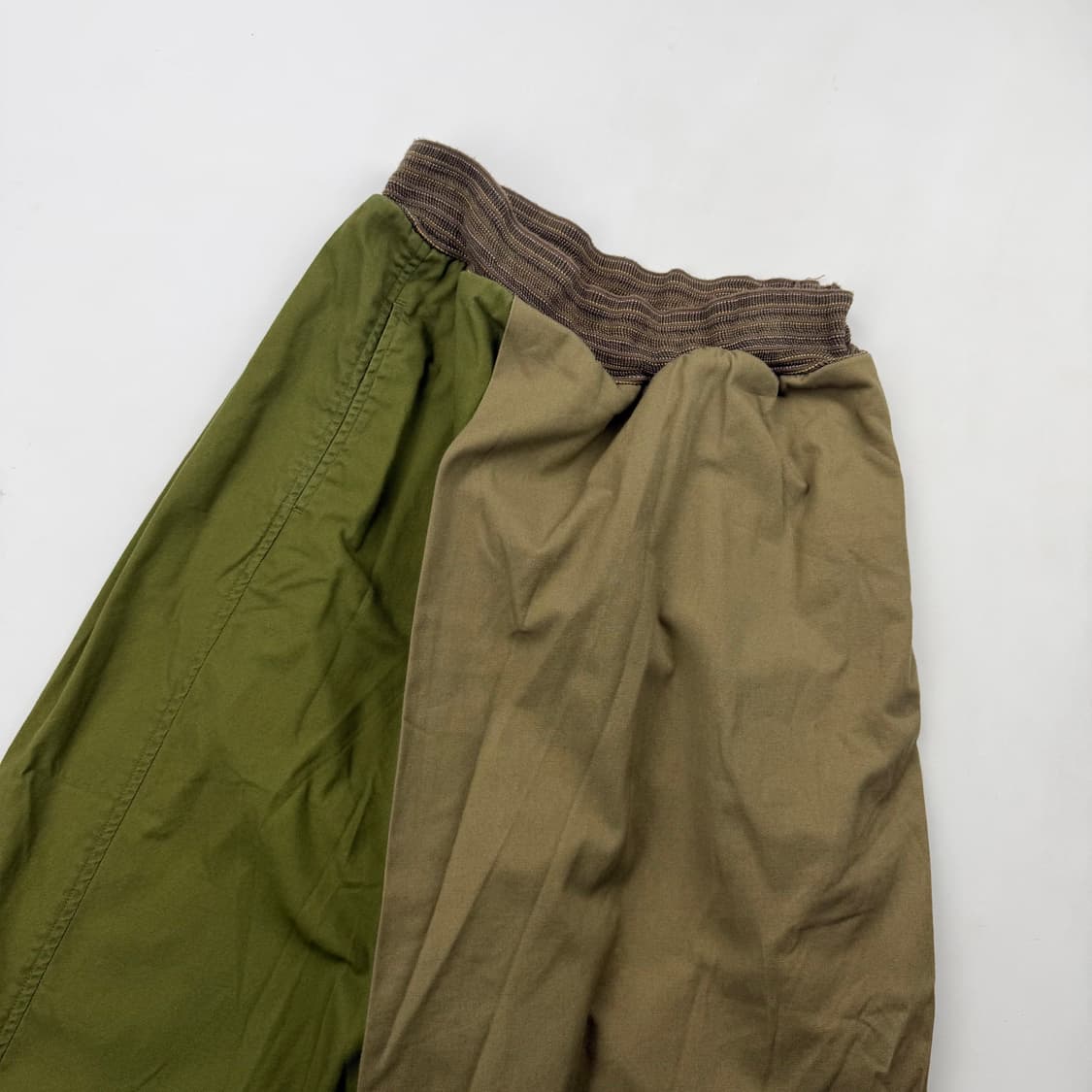 캐피탈 니산 패치워크 와이드 팬츠 상품이미지3