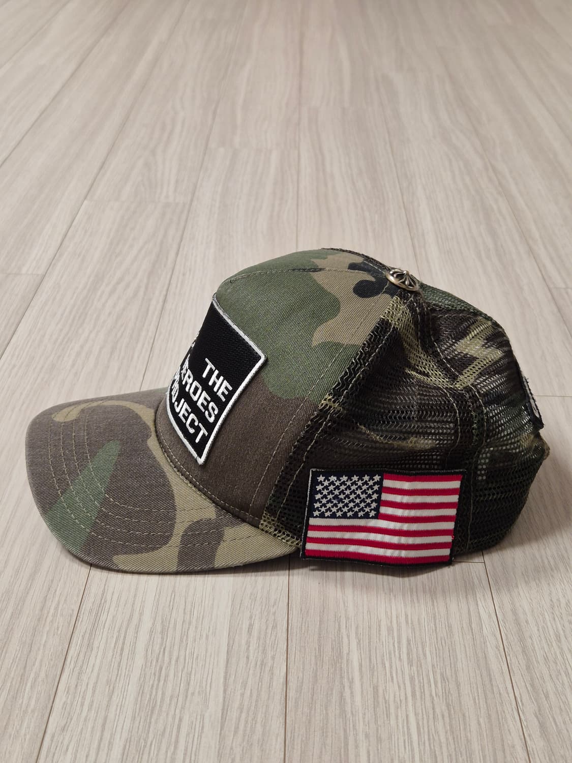 크롬하츠 히어로즈 카모 메쉬 캡 (스크롤버전) 상품이미지5