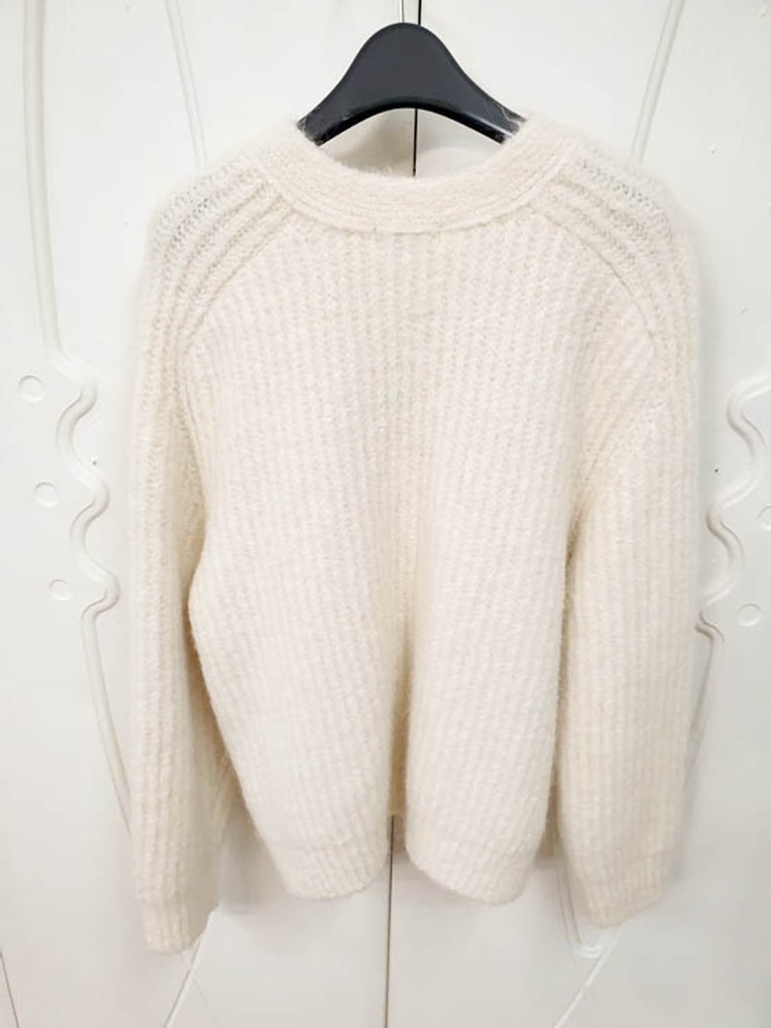 파사드패턴 여성 클라우드 알파카 가디건 S 상품이미지6