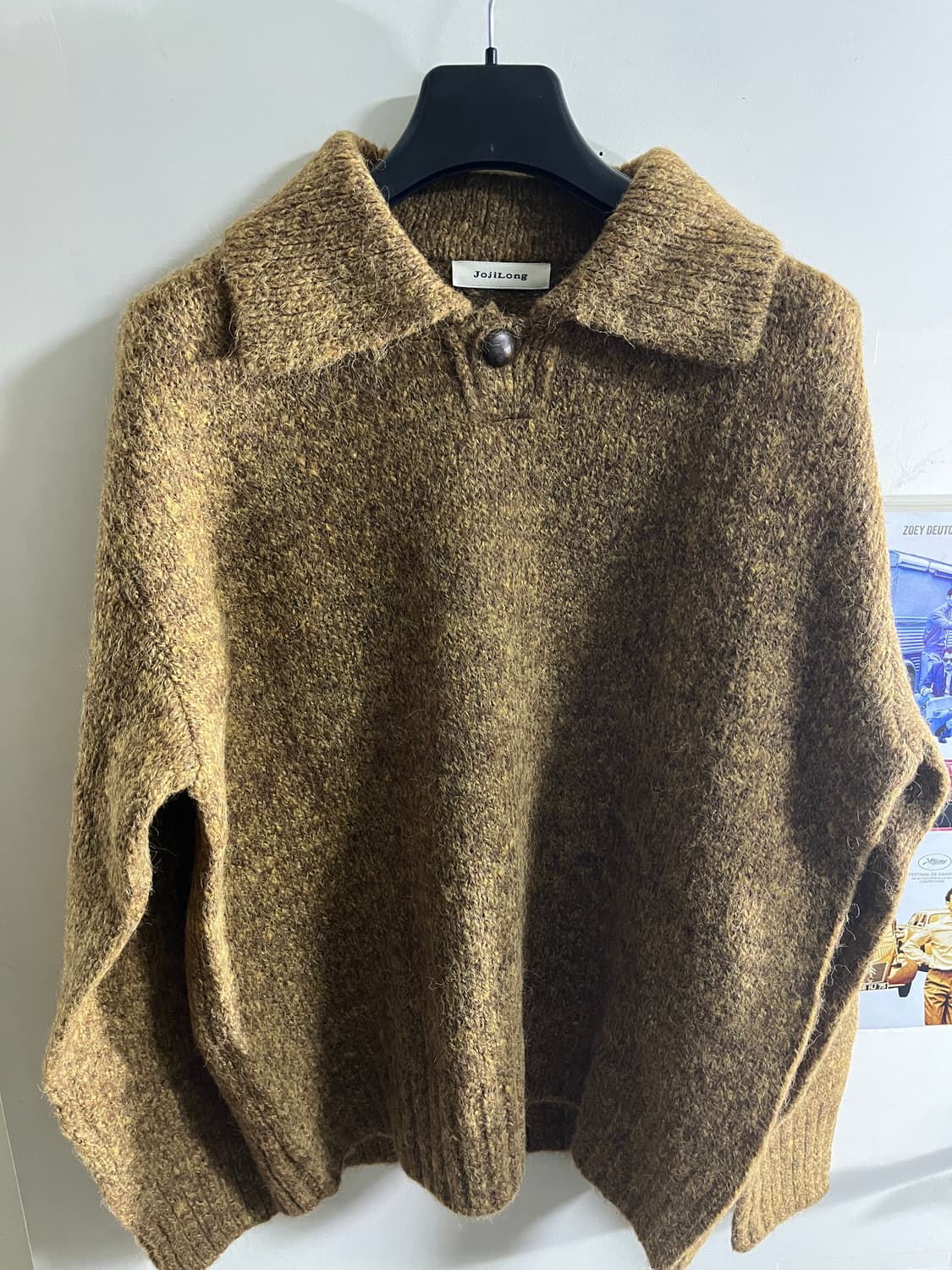 조질롱 칼라 니트 상품이미지1