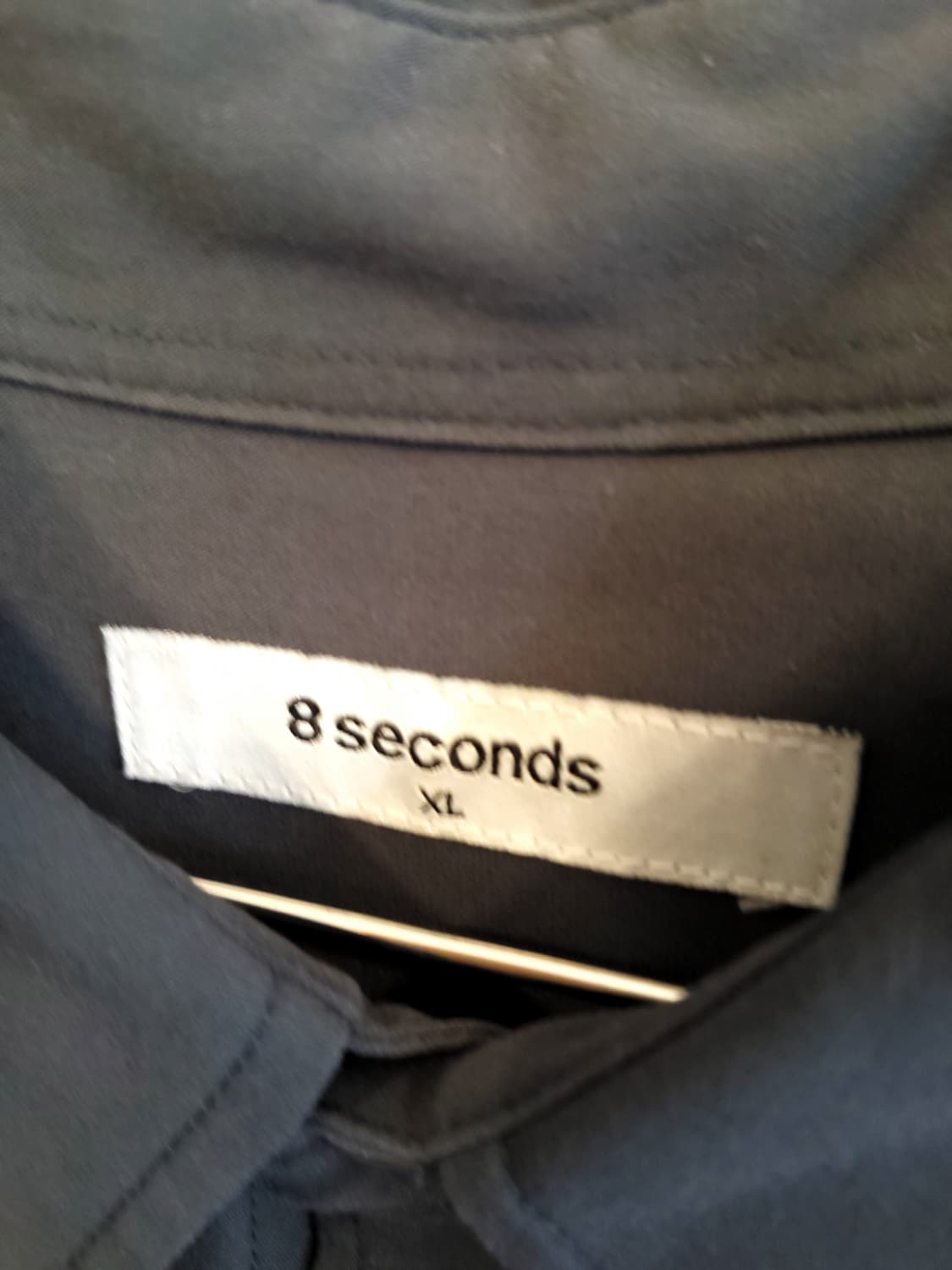 8 seconds 미니멀 오버핏 셔츠/ XL 상품이미지3