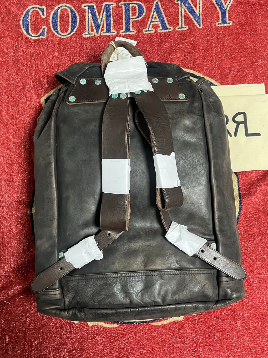 RRL 레더 럭색 더블알엘 가방 상품이미지4