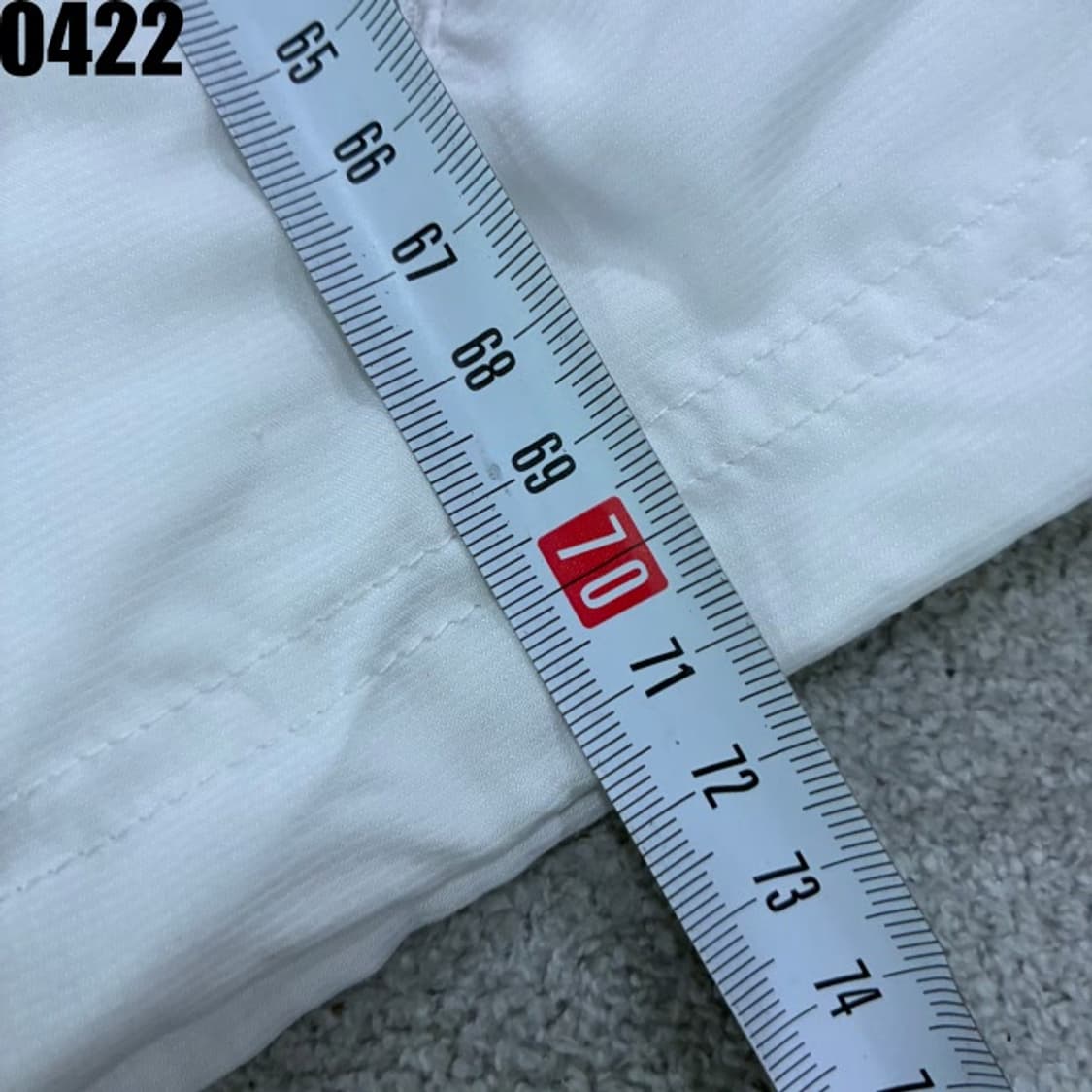 아디다스 삼선 화이트 바람막이 자켓 105 상품이미지5