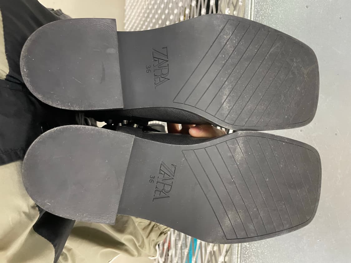 자라 블랙 엔지니어 롱부츠 235 (gr-4266) 상품이미지6