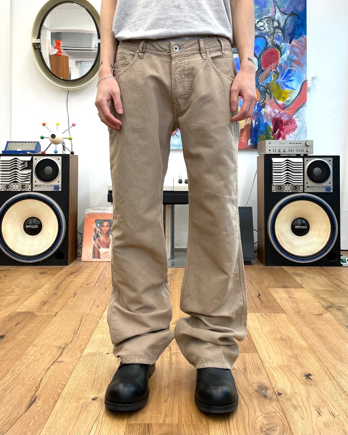 [33] 디젤 베이지 팬츠 상품이미지3