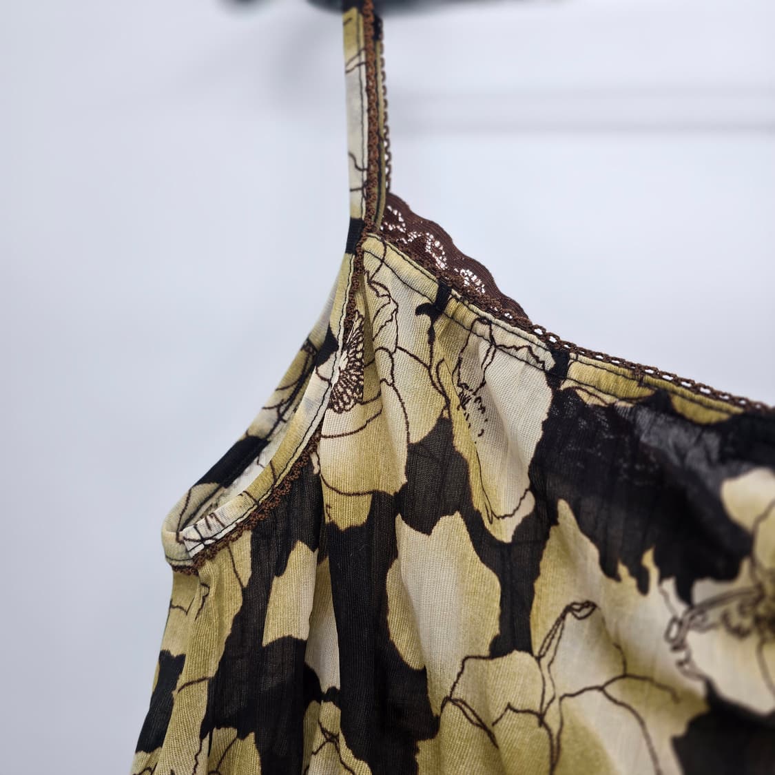 빈티지 플라워 빈티지 플라워 레이스 캐미솔 모리걸 하구미 무드 상품이미지8