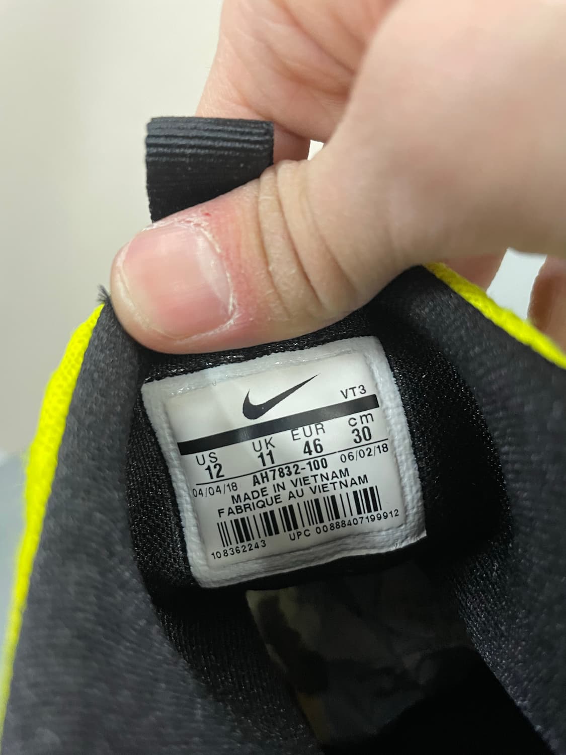 나이키 X 아크로님 에어 프레스토 형광 300 상품이미지9