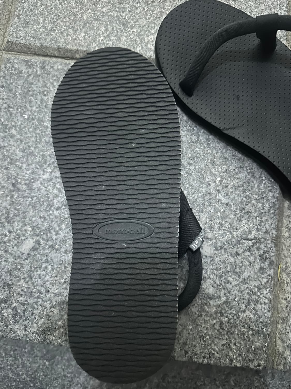 몽벨 블랙 쪼리 M 260-270 상품이미지3