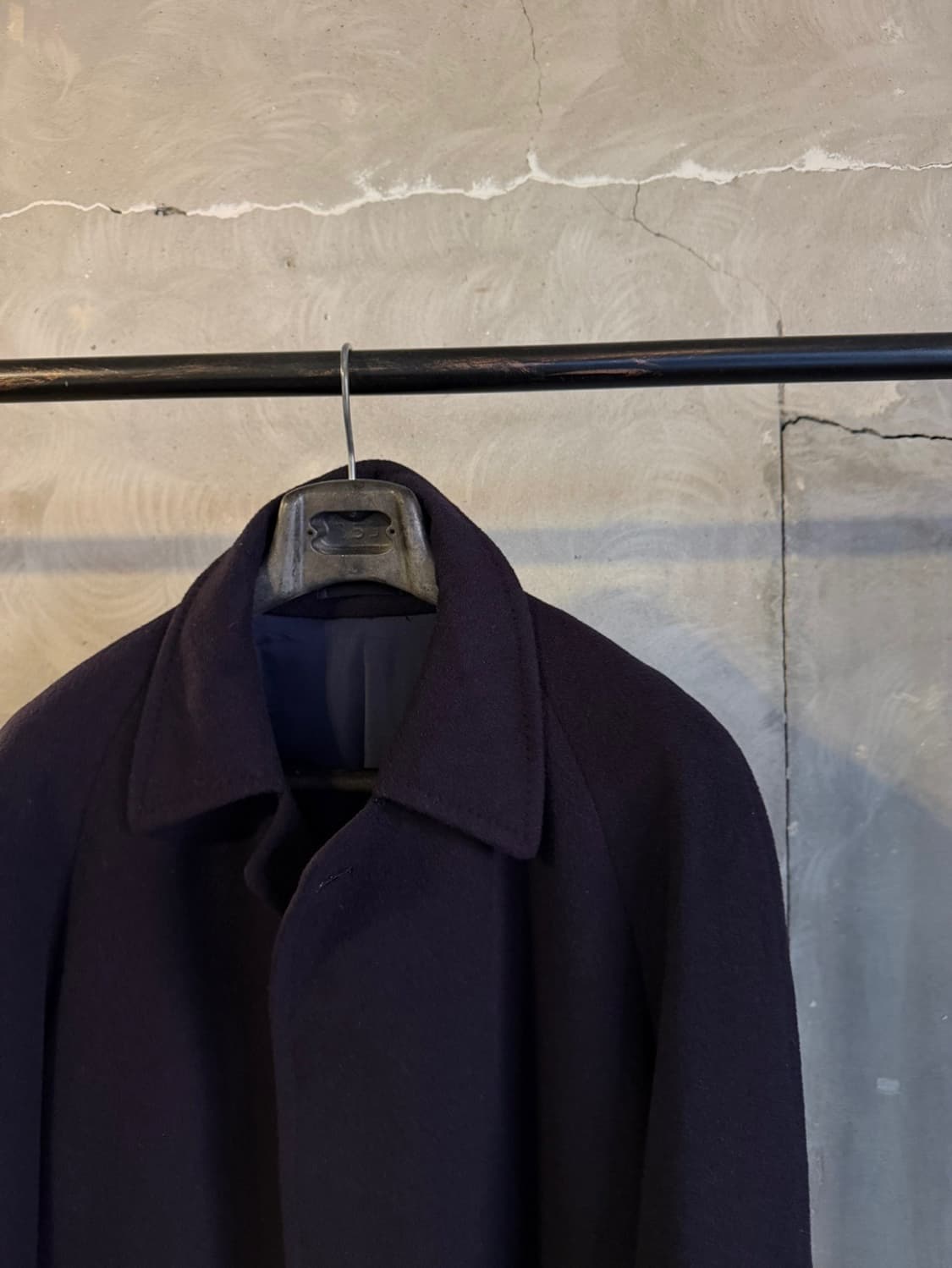 크롬비 카멜헤어 울 래글런 코트 100 상품이미지4