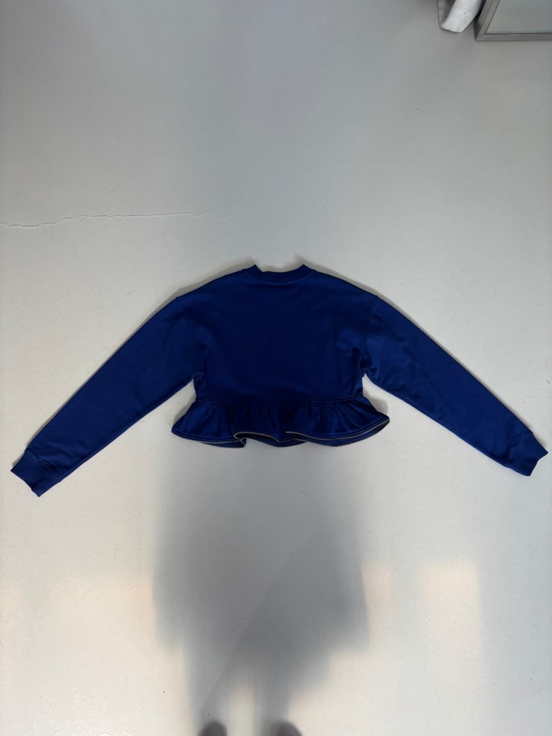 MSGM Zip Trim Peplum Sweatshirt 상품이미지6
