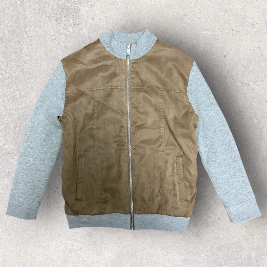 DAKS 닥스 남성 믹스 니트 집업 자켓 상품이미지1