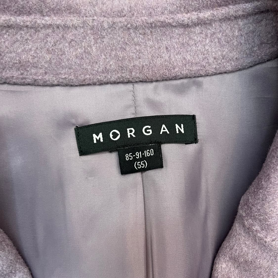 모르간 여성 벨티드 양모 코트 (55) 상품이미지3