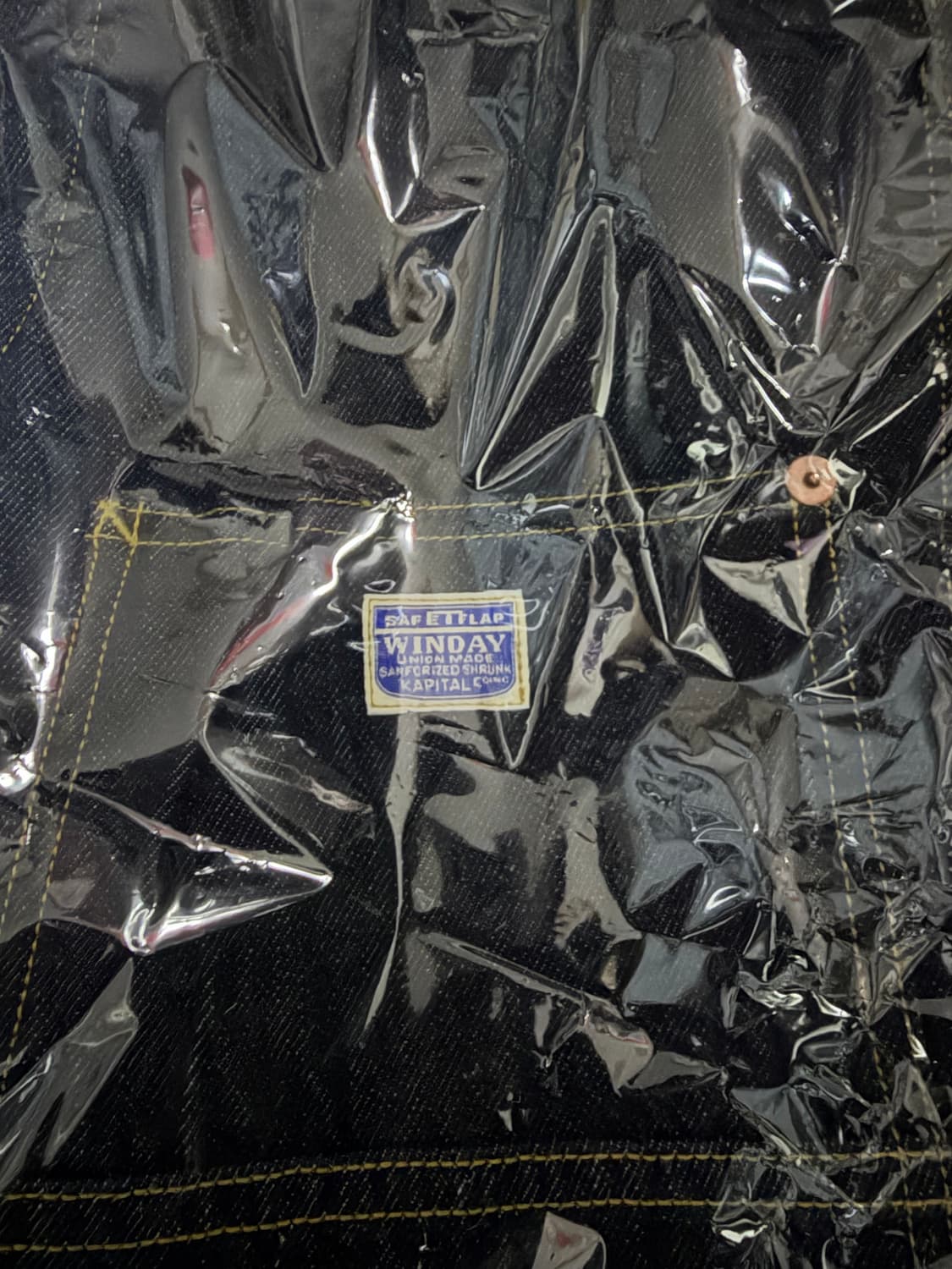 캐피탈 럼버팬츠 인디고 새상품 판매합니다. 상품이미지3