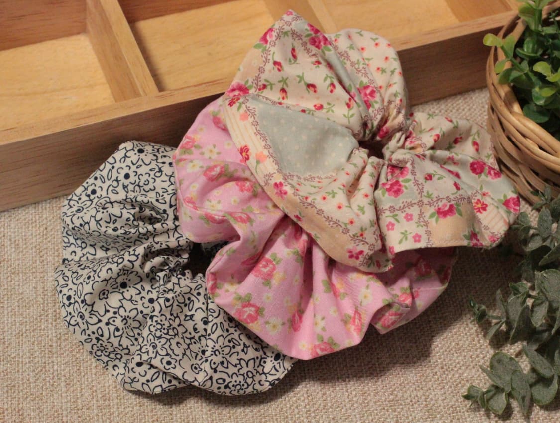 핸드메이드 스크런치 3개세트 상품이미지10