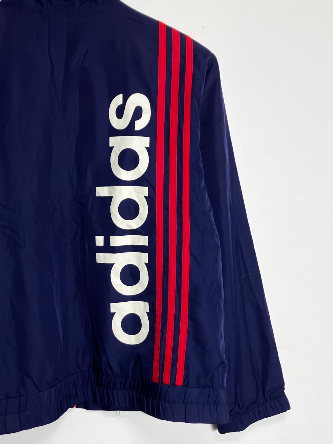 아디다스 스펠아웃 빅로고 바람막이 L 상품이미지4