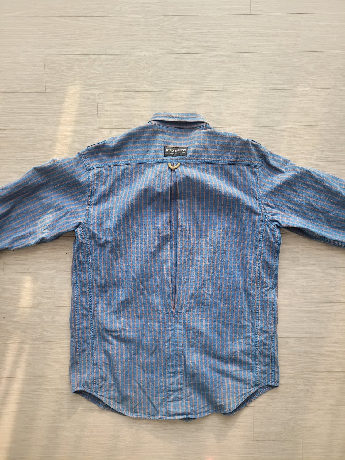 와일드띵스 코튼 헌팅 체크셔츠 상품이미지2