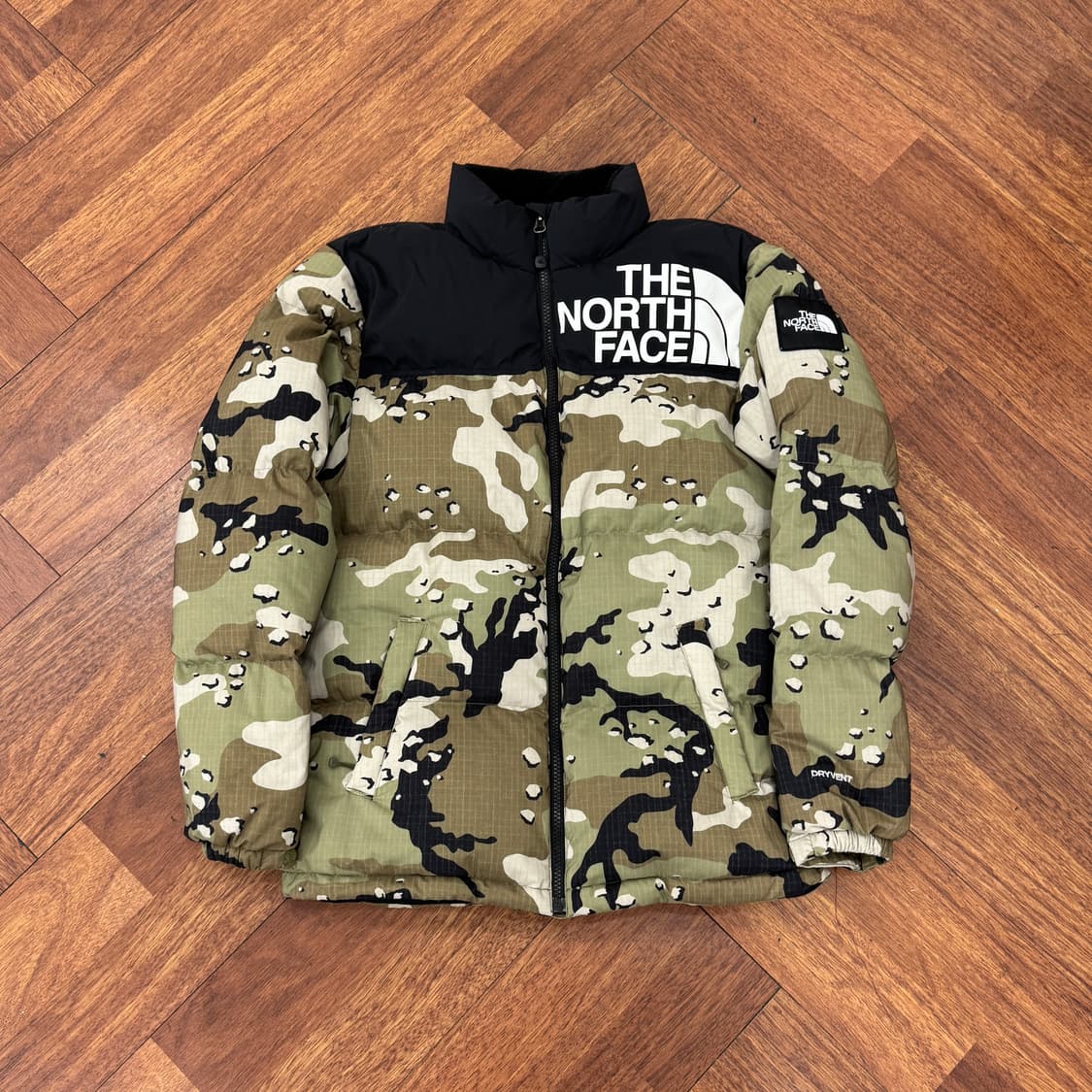 160 노스페이스 키즈 카모 노벨티 눕시 다운 자켓   상품이미지1