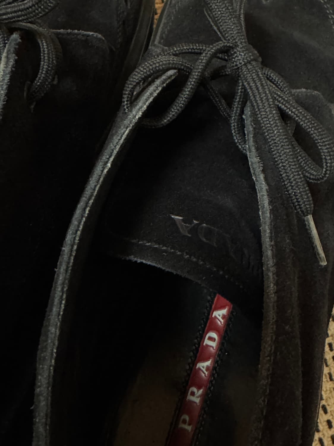 프라다 스포츠 아카이브 스웨이드 미드 부츠 상품이미지6