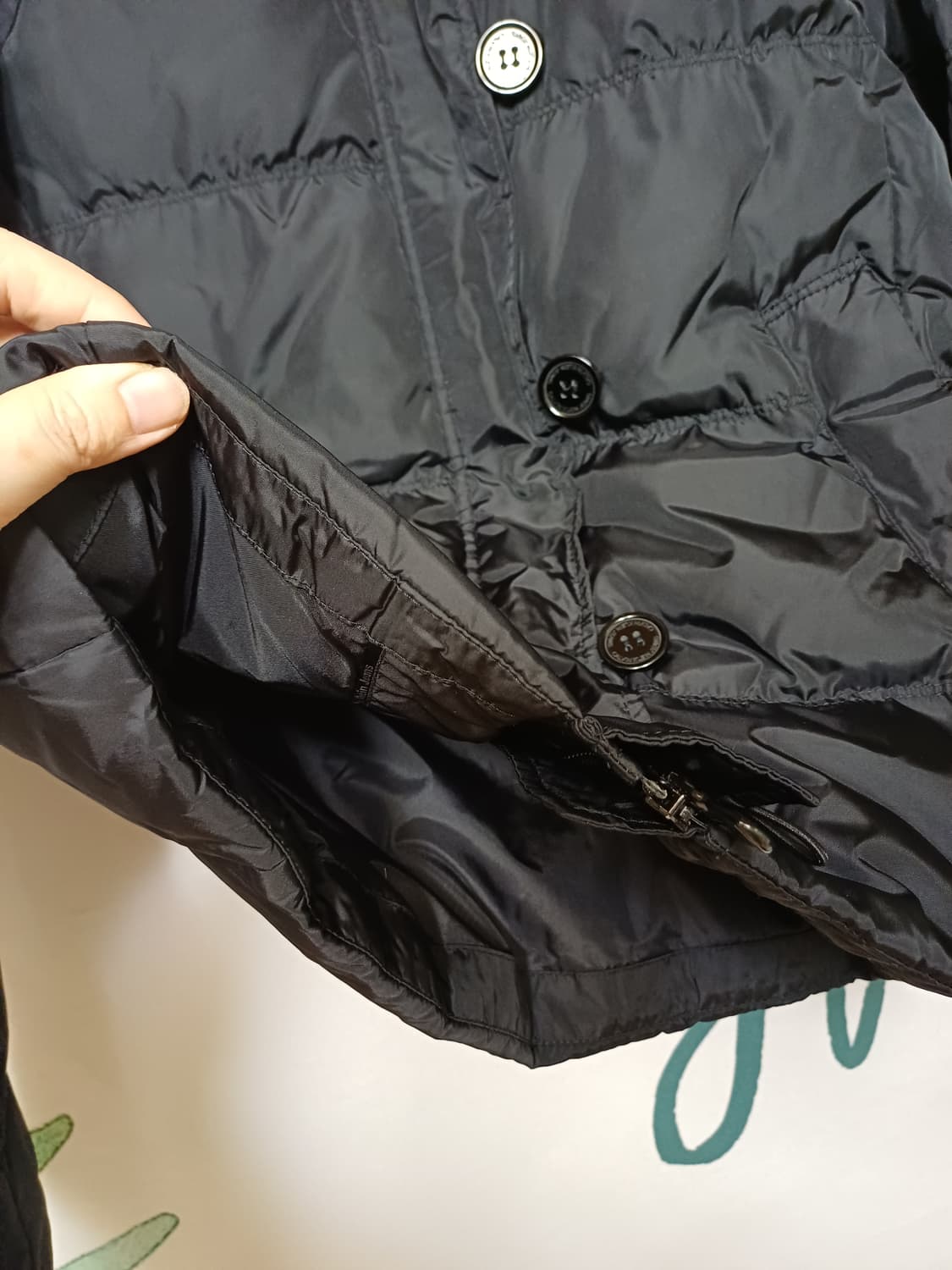 CK 캘빈클라인  덕다운 간절기 패딩 S 상품이미지10