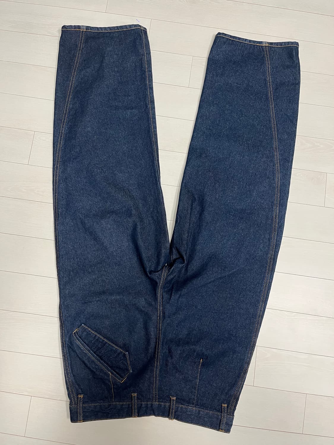 Aieul Curved Jeans _ Indigo (46 size) 상품이미지10