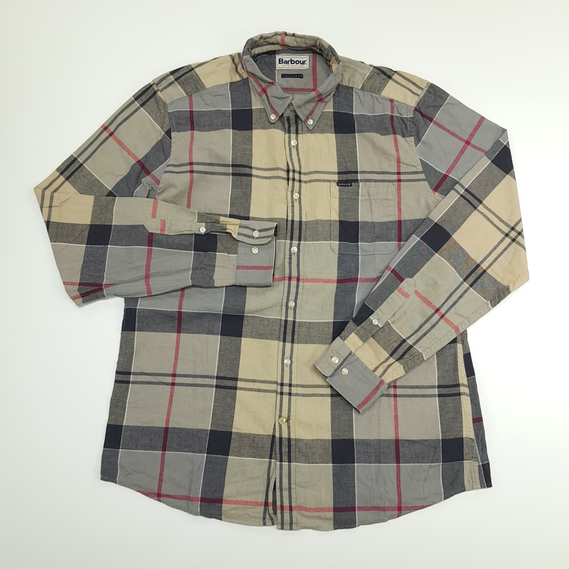 CN678 L 바버 헤리티지 클래식 타탄체크 긴팔 셔츠 남방 상품이미지2