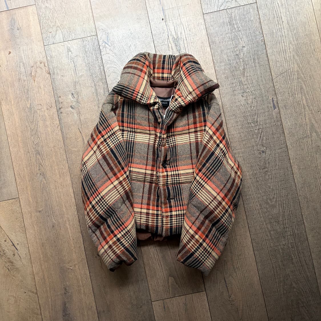 Check Pattern Closing Detail Padding 상품이미지1