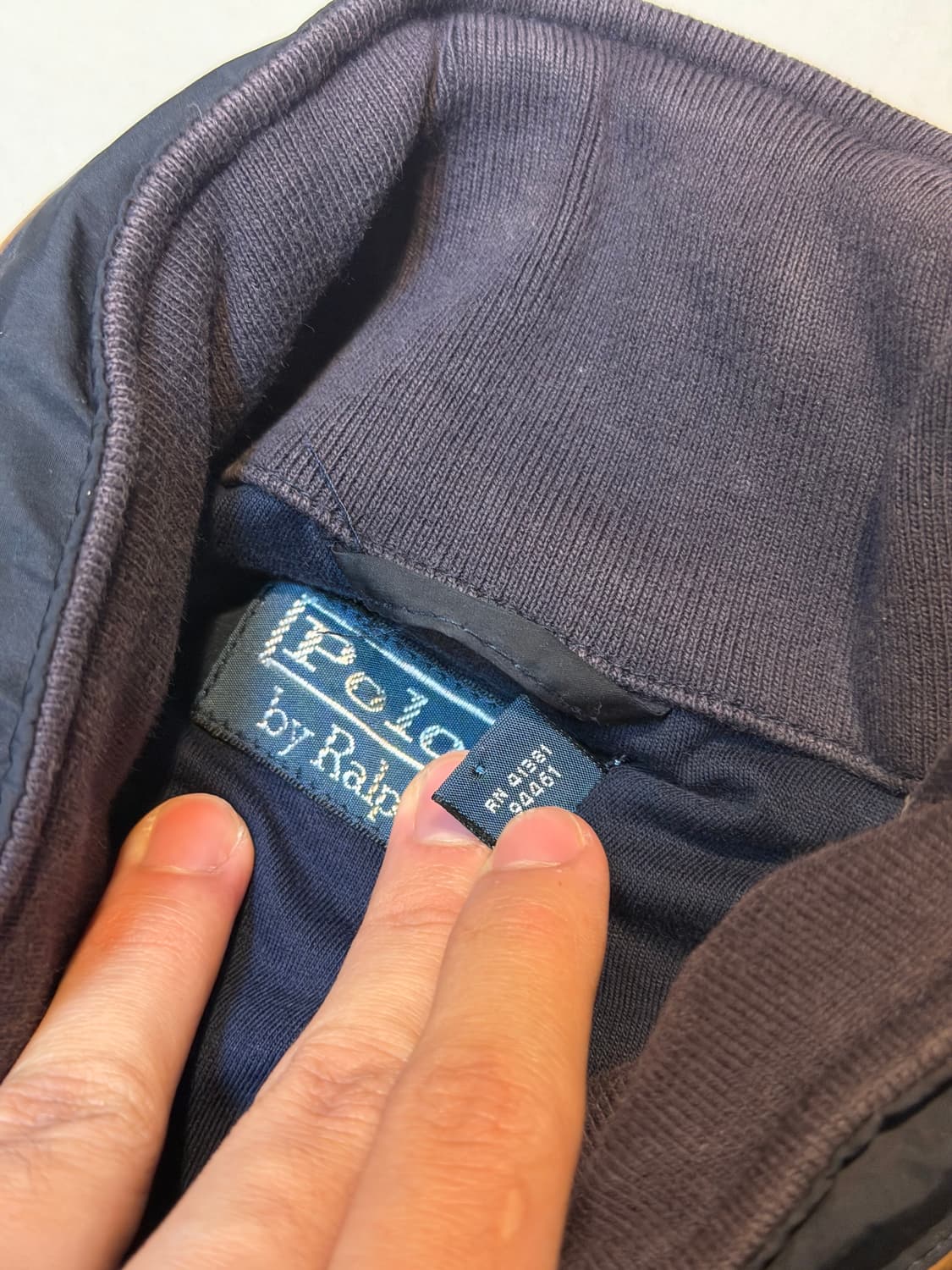 폴로 랄프로렌 폴리쉘 페리 스윙탑 자켓 네이비 상품이미지4