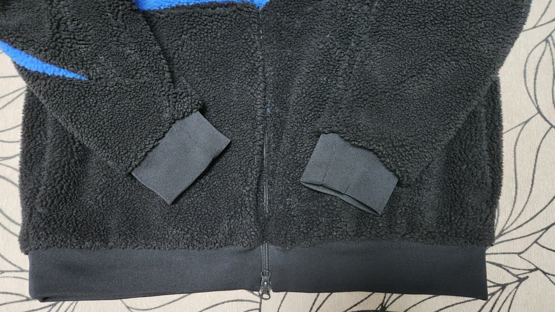 나이키 후리스 블랙 블루 후리스 리버시블 110 상품이미지3