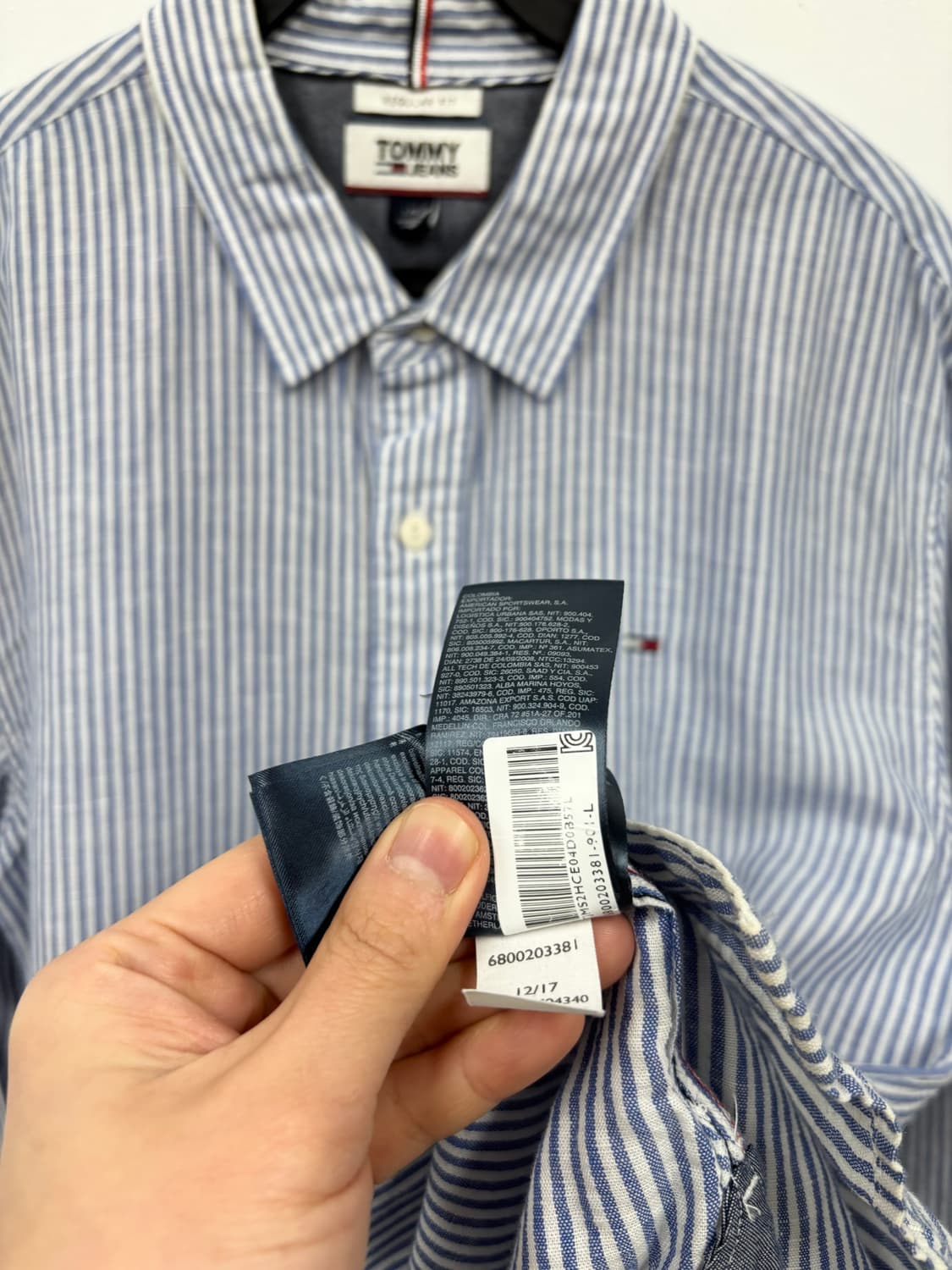 타미힐피거 린넨 긴팔셔츠 상품이미지7