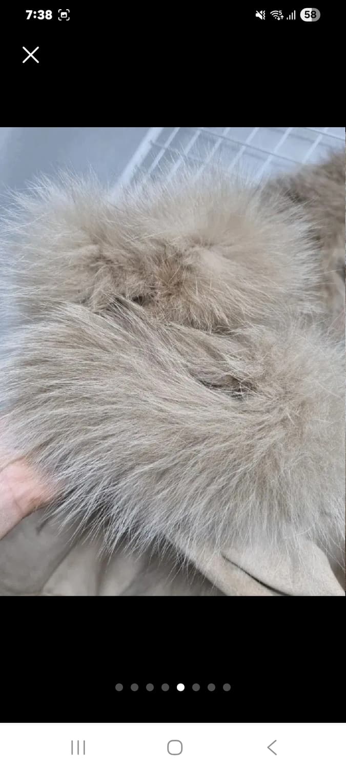 (택포)카사바디 폭스퍼 천연양가죽 무스탕 55 상품이미지5